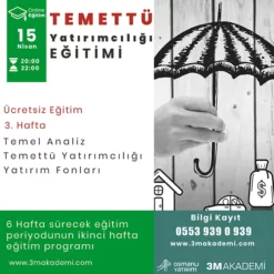 Temettü Yatırımcılığı Ücretsiz Eğitim